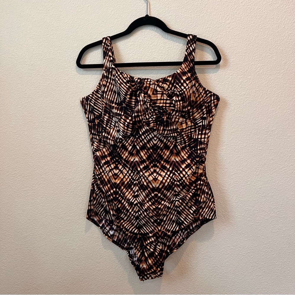 Lands’ End Slender Carmela Swimsuit 16DD